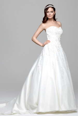 meringue wedding dress